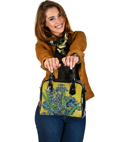 Shoulder Bag - Vintage Art | Vincent van Gogh: Irises | Gift