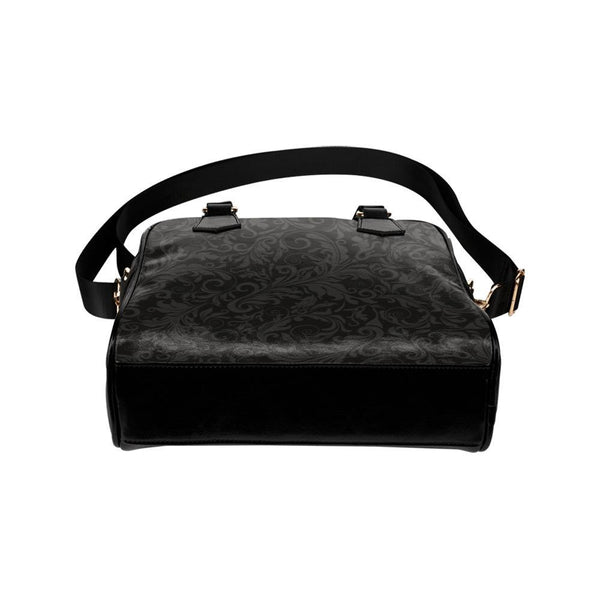 Shoulder Handbag-Classic Pattern Vegan Leather Shoulder Bags