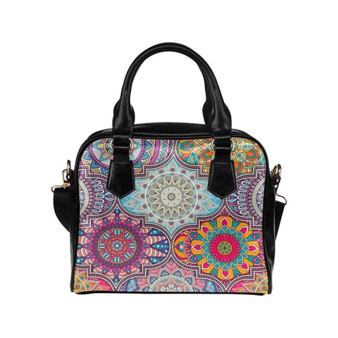 Shoulder Handbag - Colorful Geometry | ACES INFINITY