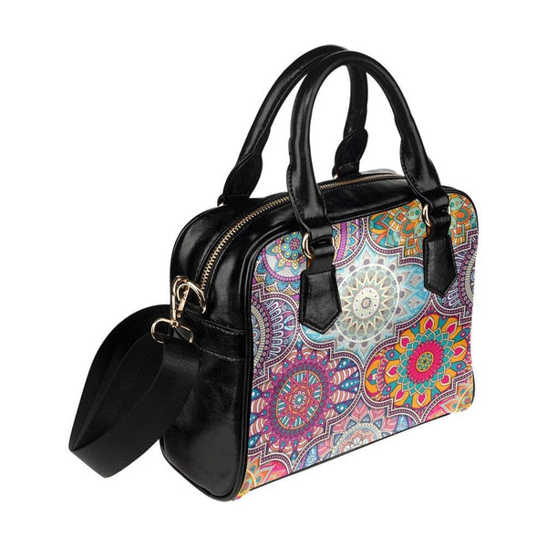 Shoulder Handbag - Colorful Geometry | ACES INFINITY