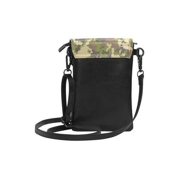 Small Cell Phone Purse - Green Camouflage | ACES INFINITY