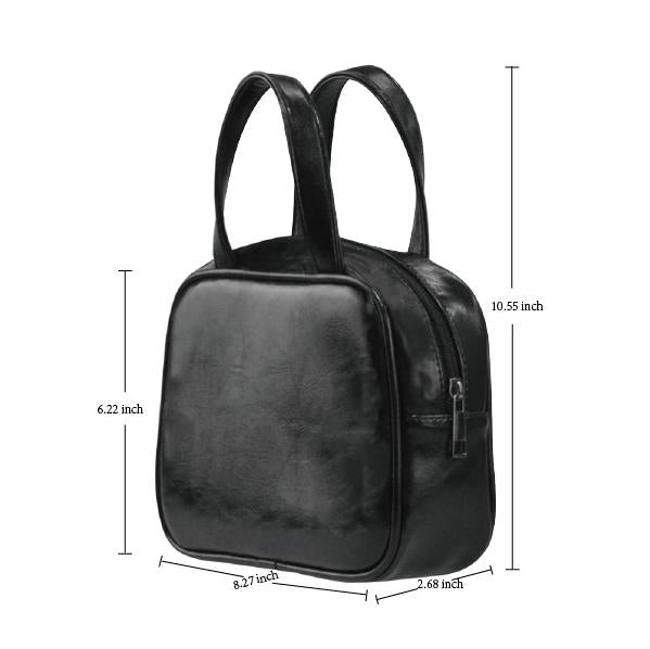Small Top Handle Handbag - Retro 1960s Geometry #105 | ACES 